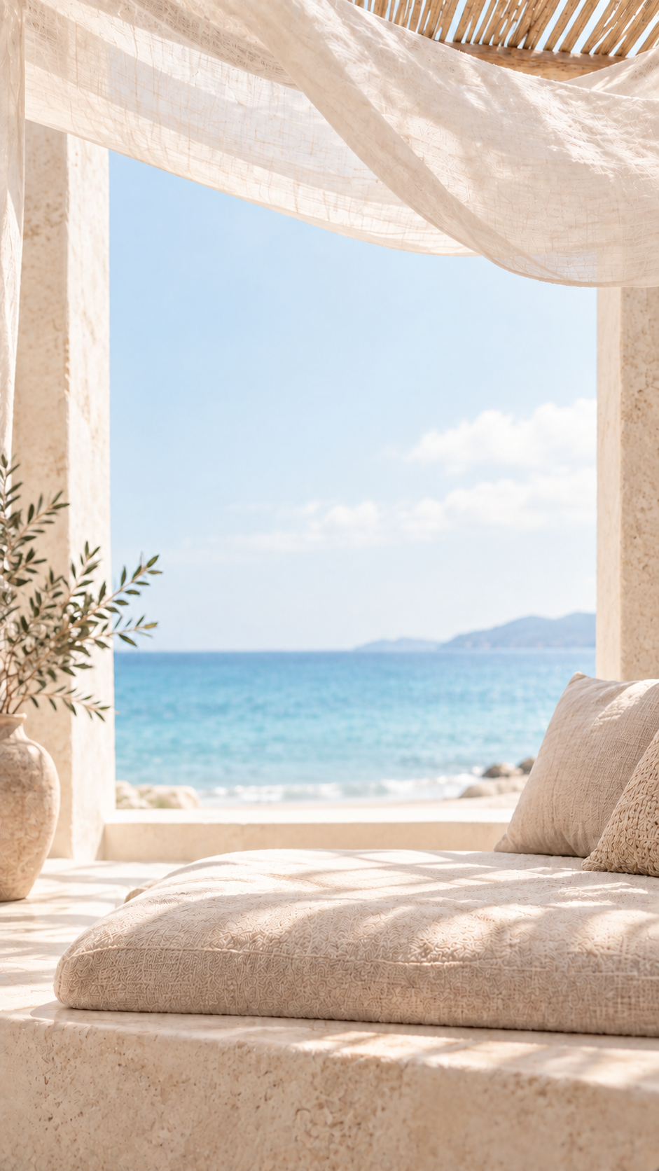 Beach Linen — empty background
