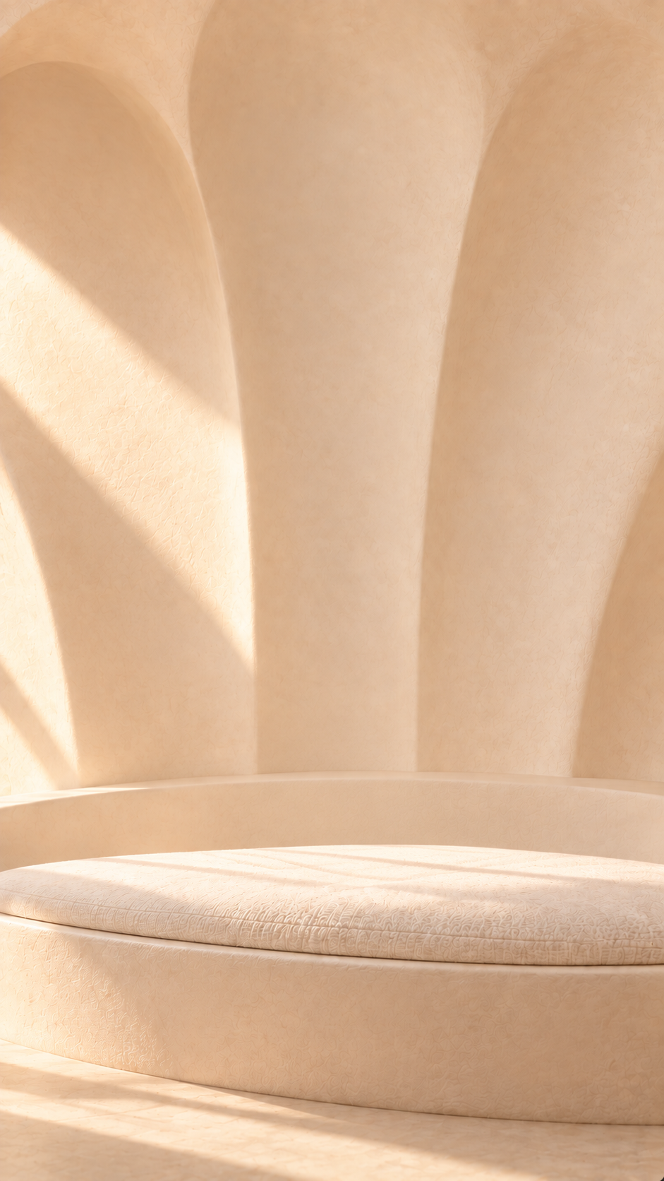 Golden Alcove — empty background